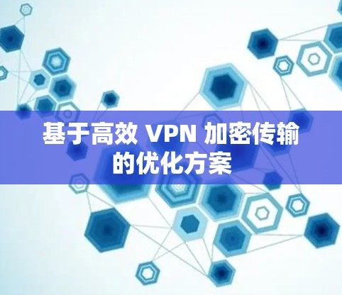基于高效 VPN 加密传输的优化方案