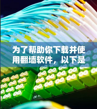 为了帮助你下载并使用翻墙软件，以下是分步指南和步骤说明