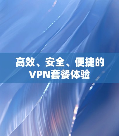 高效、安全、便捷的VPN套餐体验