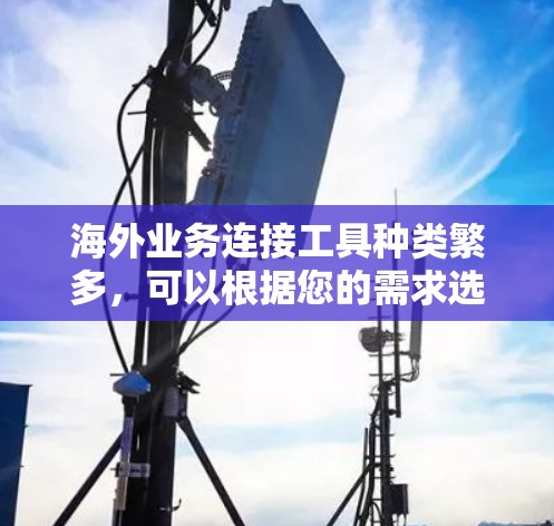 海外业务连接工具种类繁多,可以根据您的需求选择适合的工具。以下是一些常见的海外业务连接工具 海外业务连接工具种类繁多,可以根据您的需求选择适合的工具。以下是一些常见的海外业务连接工具