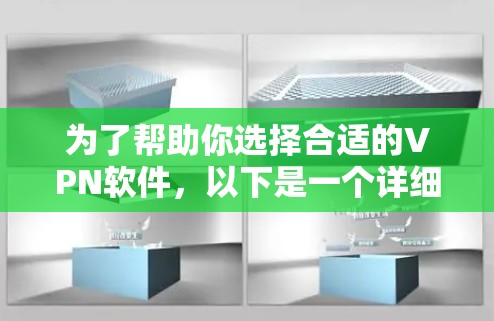 为了帮助你选择合适的VPN软件，以下是一个详细的指南，结合了你的需求和软件的特点，帮助你做出明智的选择