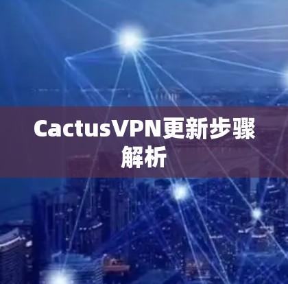 CactusVPN更新步骤解析
