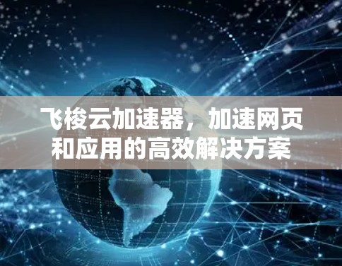 飞梭云加速器，加速网页和应用的高效解决方案
