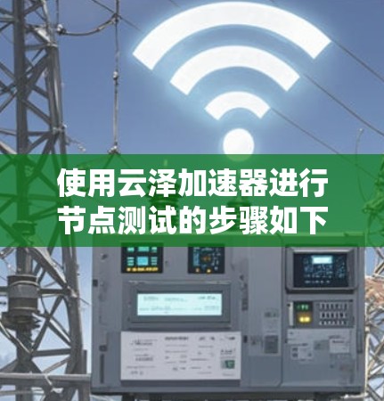 使用云泽加速器进行节点测试的步骤如下