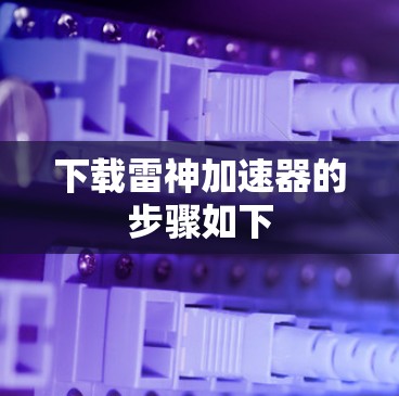 下载雷神加速器的步骤如下