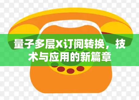 量子多层X订阅转换，技术与应用的新篇章