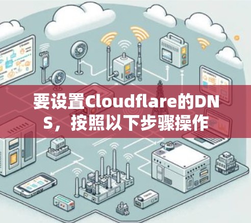 要设置Cloudflare的DNS，按照以下步骤操作