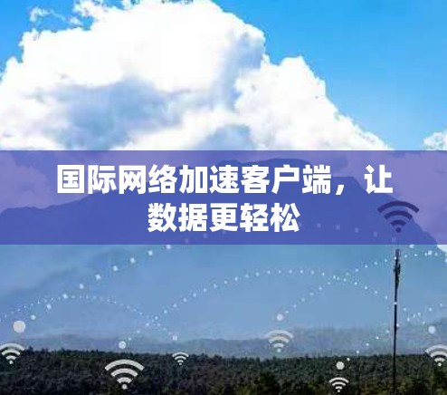 国际网络加速客户端，让数据更轻松