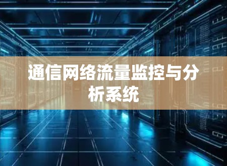 通信网络流量监控与分析系统