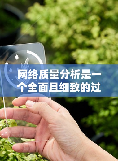 网络质量分析是一个全面且细致的过程，涵盖了多个方面以确保网络环境稳定和高效。以下是详细的网络质量分析步骤